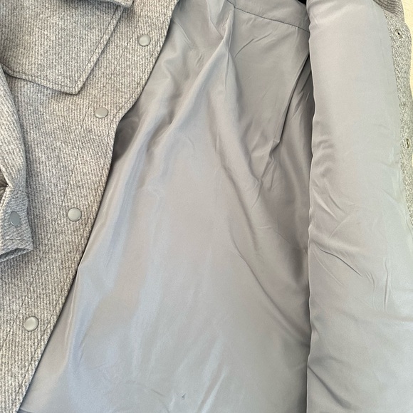 H&M Gray Button-Up Jacket - Picture 4 of 4
